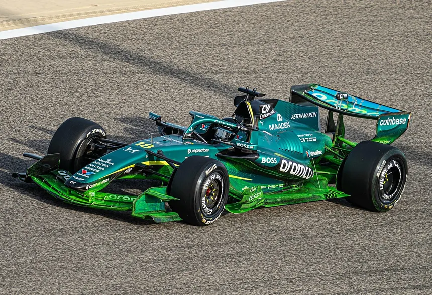 Aston martin F1 2026 durante i test